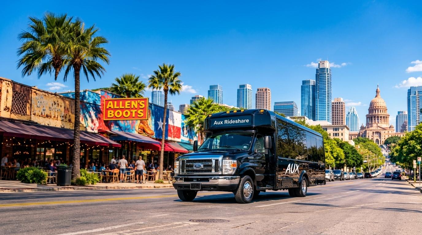 AUX Party Bus Austin