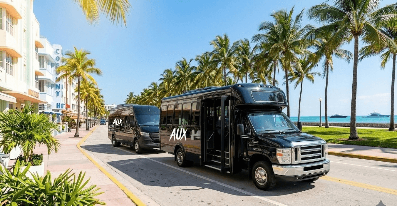 Downtown Miami and Brickell nightlife group transit