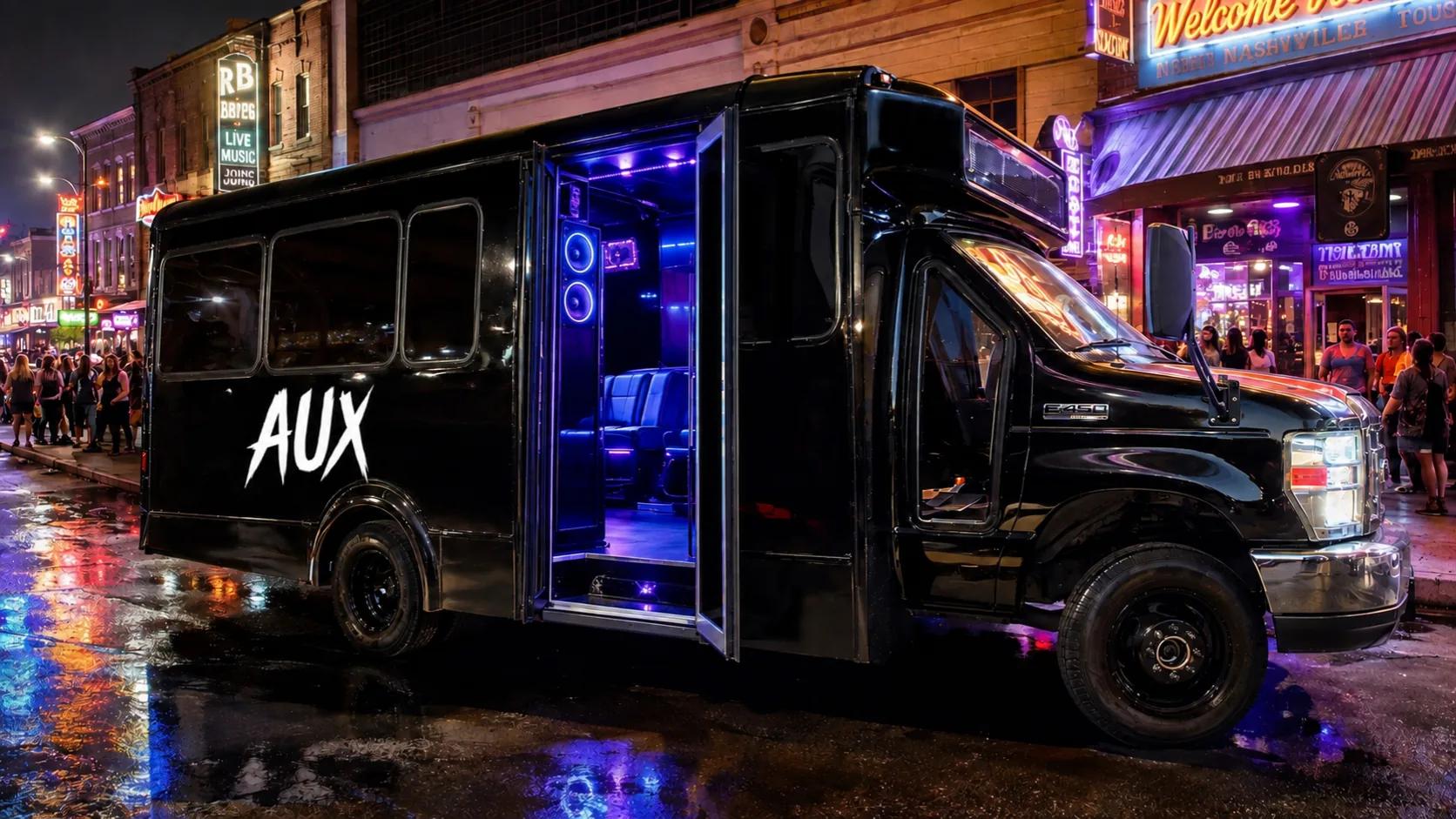 Austin party bus group ride