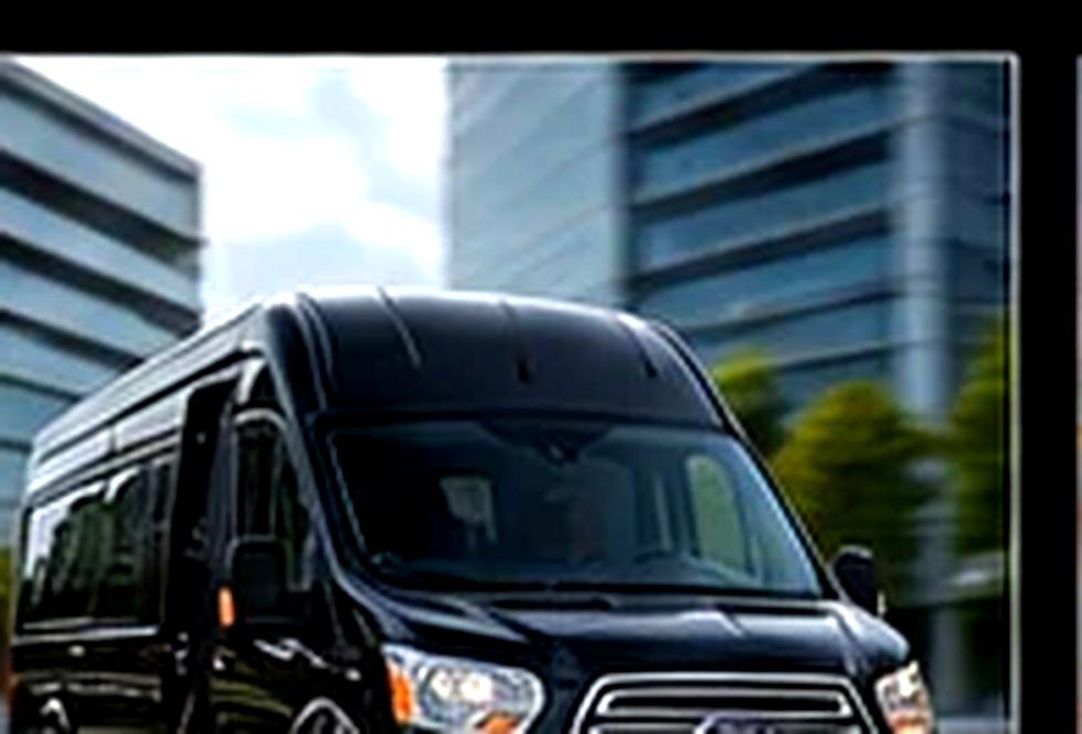 AUX Rideshare premium black bus