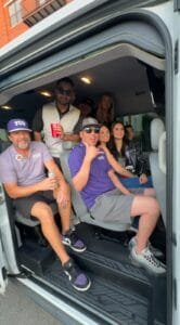 Group-Having-Fun-Inside-Aux-Van