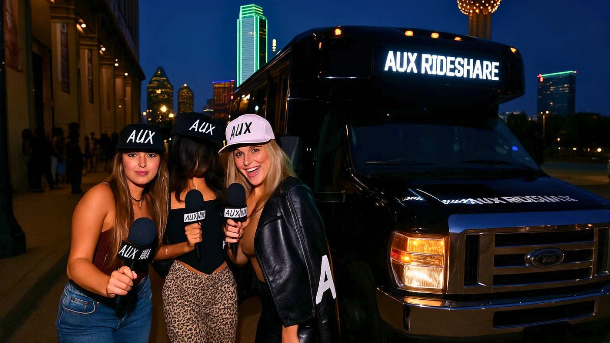 Aux Rideshare Introduces Smarter Group Booking for Dallas Events