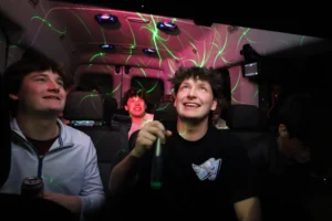 Dallas party van fun