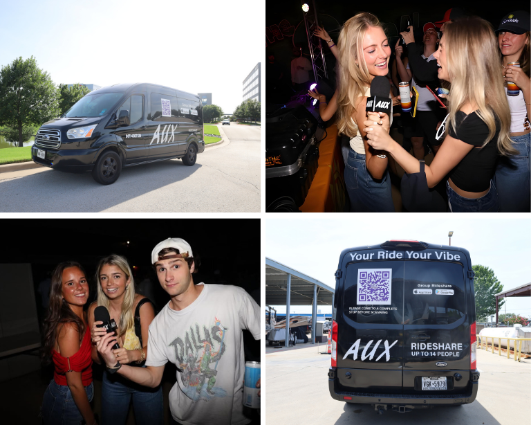 Party Van, Aux Rideshare